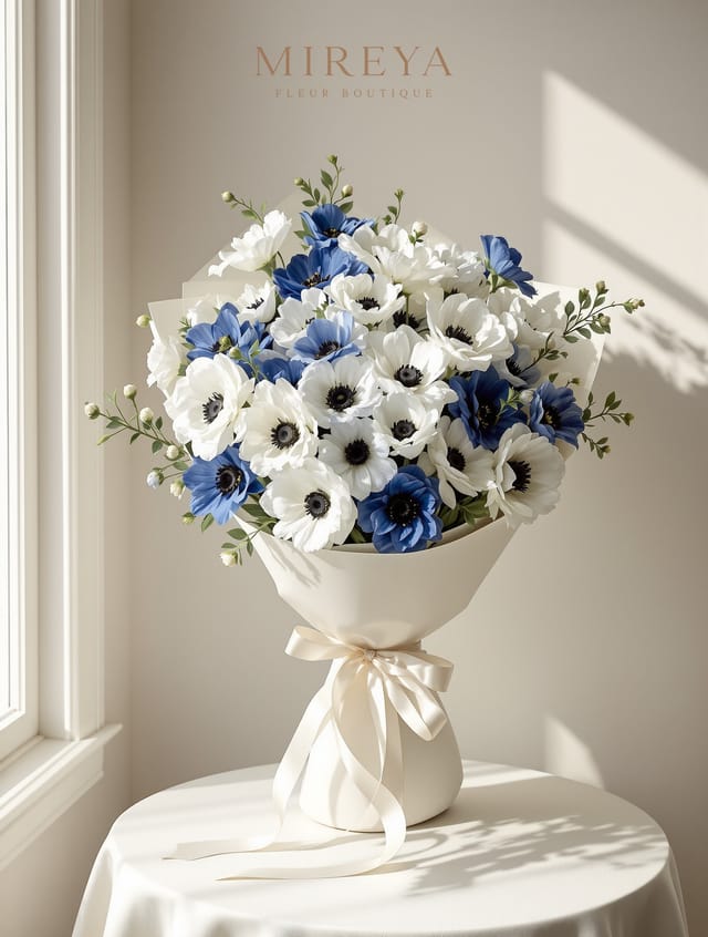 Bouquet Anémone — 15 anémones