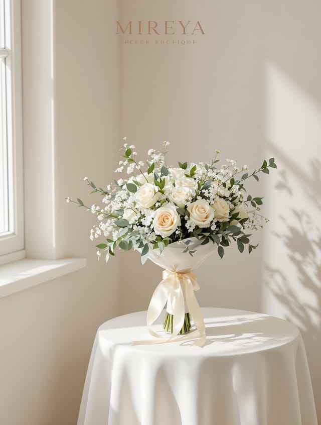 Bouquet de mariée Sérénité