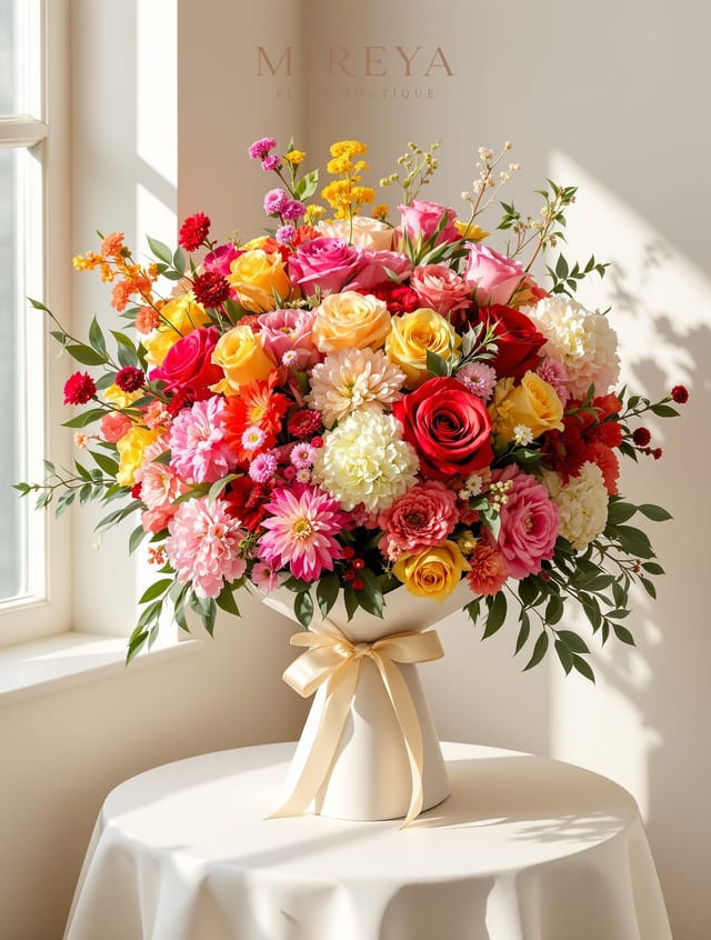 Bouquet Fiesta Luxe — mélange festif éclatant