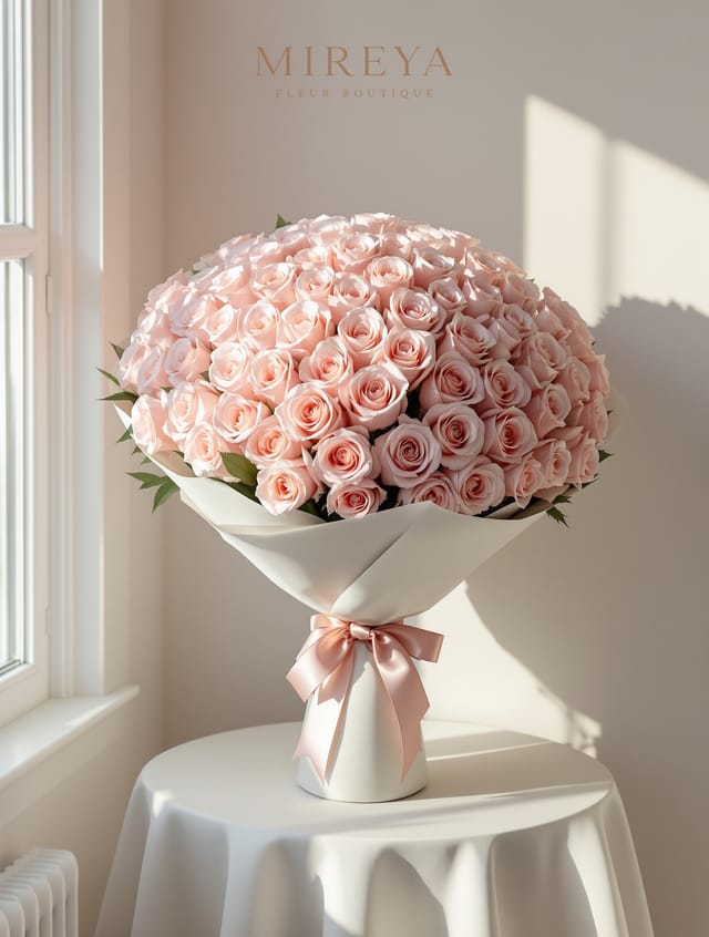 Bouquet Grand — 75 roses roses